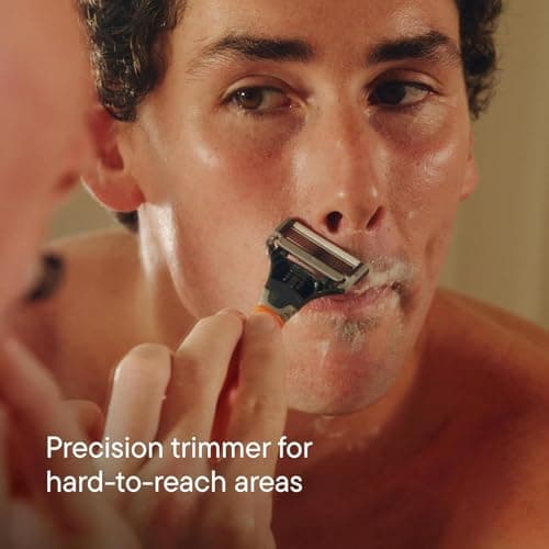 Harry's Razors for Men - Men's Razor Set with Indigo Blue Handle, 13 Razor Blade Refills, Travel Blade Cover, (packaging may vary) — view 4