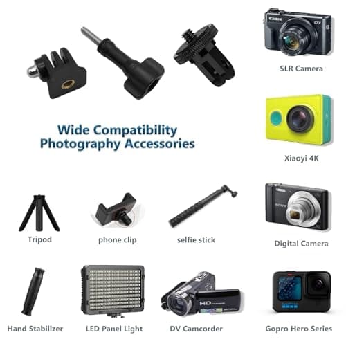 ShipeeKin Tripod Mount Adapter 1/4" Metal Camera Mount Adapter — view 3