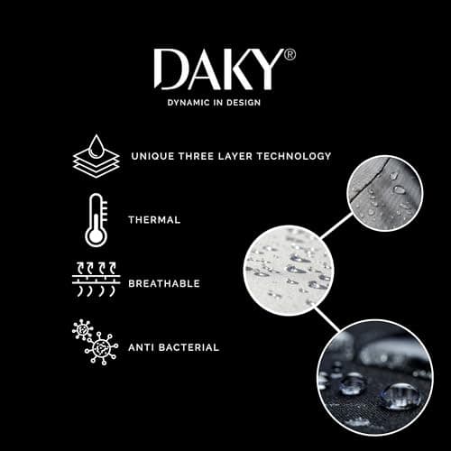 DAKY Waterproof Socks for Men Women - Warm Thick Ultimo Mid-Calf Waterproof Socks (UK, Alpha, L, Regular, Regular, Camo) — view 3