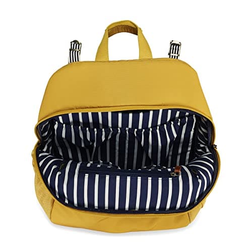 Joules Coast Collection, Unisex, Softside Backpack With Adjustable Straps, Fits Laptops Up To 15", Large 17L Capacity, Antique Gold — view 2