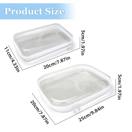 2 Pcs Toy Storage Bags with Double Zipper, Waterproof Toy Storage Bags — view 2