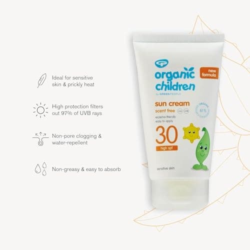 Green People Organic Children Sun Cream SPF30, 150ml — view 3