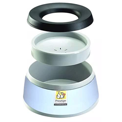 Prestige Road Refresher Non Spill Pet Water Bowl, L, Blue — view 2