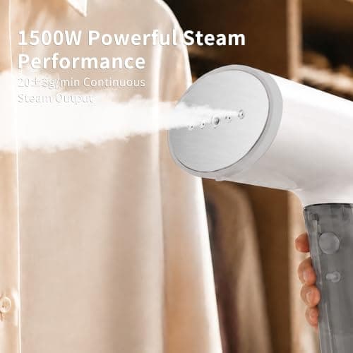 Clothes Steamer Handheld, Travel Iron, Steam Iron,Portable Garment Steamer — view 6