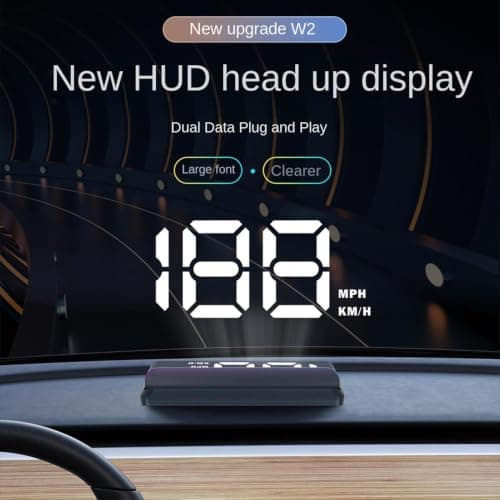 Car Heads up Display with Digital Odometer and HUD Projection Function — view 4