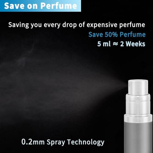 5ml 1-Pack Travel Refillable Perfume Atomiser Bottle, Perfume Refill Bottle — view 2