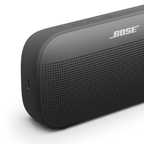 Bose SoundLink Flex Portable Bluetooth Speaker (2nd Gen), Portable Outdoor Speaker with Hi-Fi Audio, Up to 12 Hours Battery Life, Waterproof and Dustproof, Black — view 5