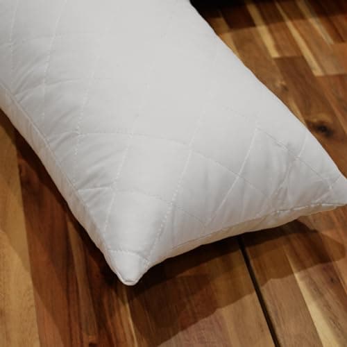 Hometex Luxury Quilted 9ft / 12ft U Shape Body Support Pillow Maternity/Pregnancy Support Pillow (9-Ft) — view 4