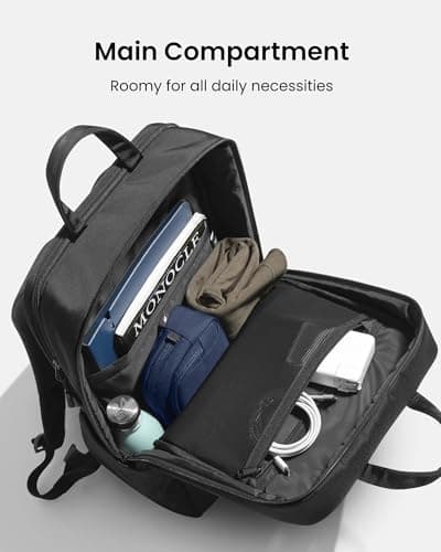 tomtoc Laptop Backpack, Laptop Bag for 16-inch MacBook Pro M5/M4, 24L — view 3