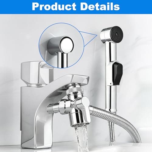 Home Handheld Toilet Set Bidet Sprayer with Faucet Spray for Toilet — view 5