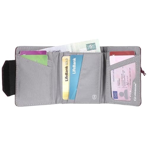 Lifeventure Trifold RFID Protected Nylon Travel Wallet — view 6