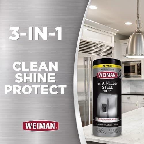 Weiman Stainless Steel Wipes, 2 Pack — view 2