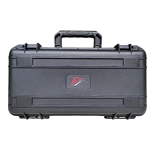 Hard Handheld Case for ASUS ROG ALLY X/ROG ALLY can Hold Console, Power Adapter, Charging Cable, Protective Travel Case Waterproof Shockproof Hard Shell Storage Bag for ROG Ally Accessories — view 3