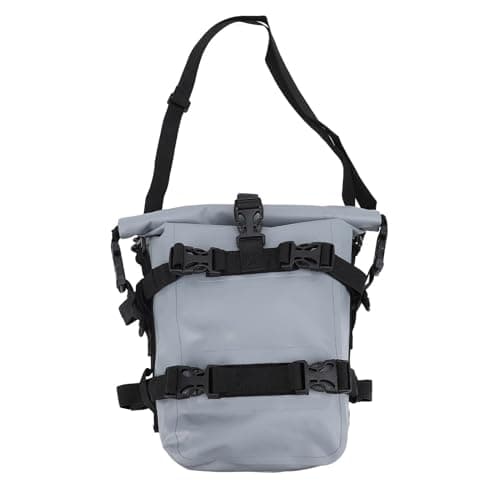 Sonew Motorcycle Saddle Bag with -Slip Design & Large Capacity Storage for and Street Bikes Orange (Gray) — view 5