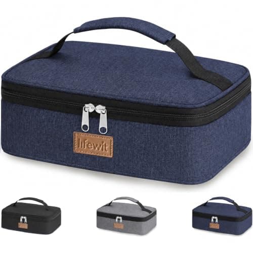 Lifewit Insulated Lunch Bag for Men, 4L Small Cool Bag for Lunch,Dark Blue