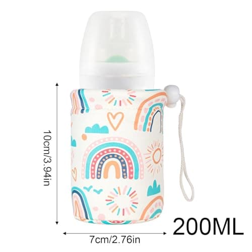 Portable MilkBottle Warmer, Insulated Baby Bottle Bag and Cover for Home, Stroller, and Travel — view 2