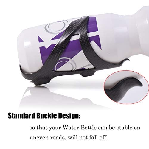 ThinkTop 2 Pack Ultra-Light Full Carbon Fiber Bike Water Bottle Cage Holder — view 3