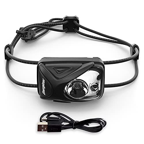 Energizer Mini Rechargeable LED Head Torch, Lightweight, Powerful Bright