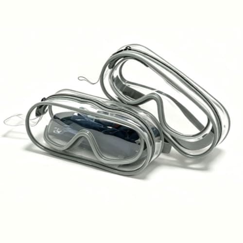 Jvjggag Swim Goggle Case Zipper Clear Portable Protective Breathable Bag — view 6