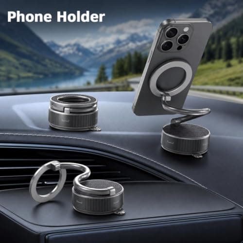 Magnetic Car Phone Holder-Magnetic Phone Holder for Car with Extendable Arm — view 4