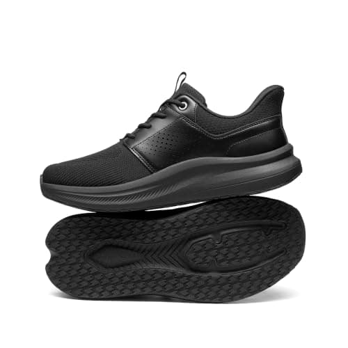 Bruno Marc Men's Walking Sneakers Shoes,All Black,11 — view 5
