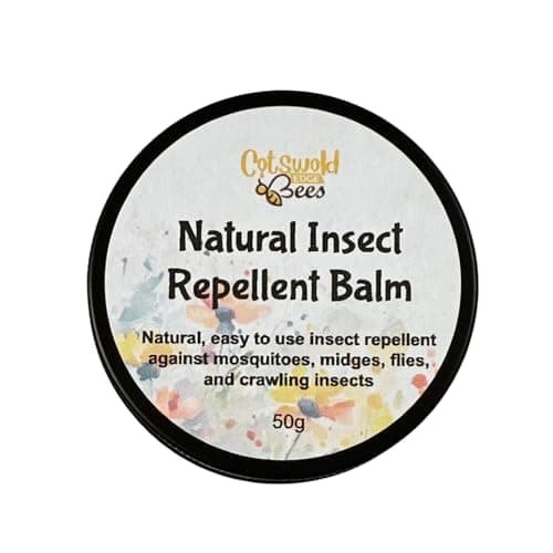 Natural Insect Repellent Balm 50ml – DEET-Free Mosquito & Midge Protection – Anti Bite Balm – Soothing Skin Relief – Outdoor, Camping & Travel Essential