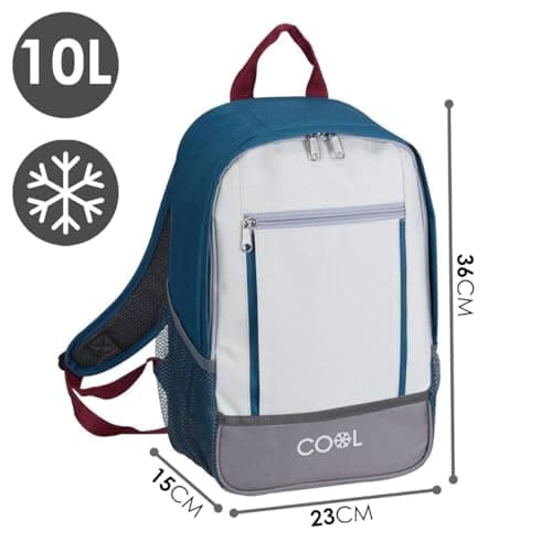 GEEZY Insulated Cool Bag Backpack – Lightweight Picnic Cooler with Spacious Compartments, Keeps Food and Drinks Fresh, Perfect for Camping, Hiking, Beach Outings, Assorted Designs — view 5