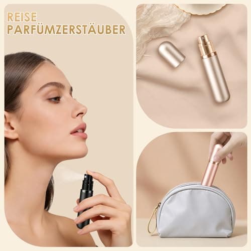 3PCS Perfume Atomiser Perfume Travel Bottle 5ml Atomiser Spray Bottle — view 3