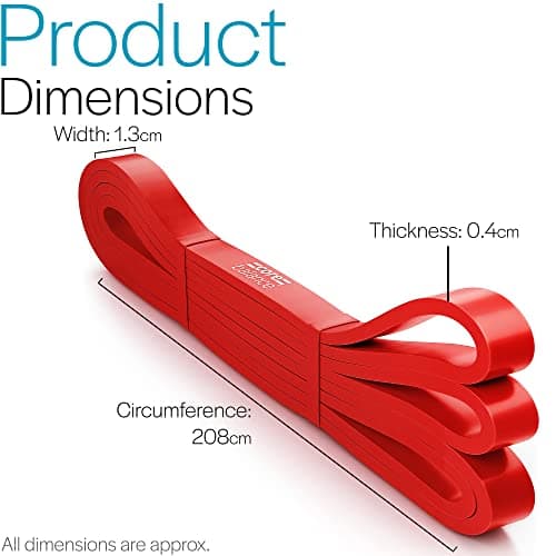 Core Balance Long Loop Resistance Band, Red, 7kg-15kg — view 6
