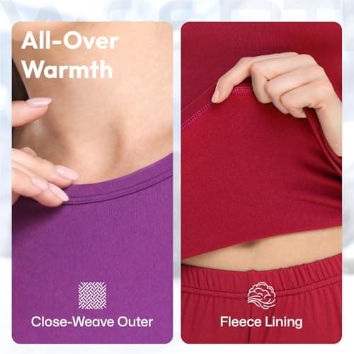 WEERTI Women's Modern/Fitted Base Layer, Black, XS — view 4