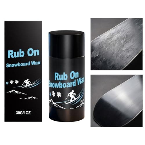 Wax for Snowboard 30g Portable Waxing Accessories with Cork Applicator — view 5