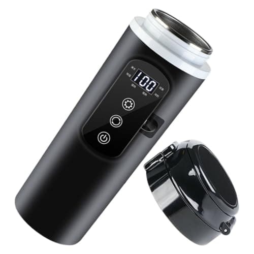 Portable Car Boiling Cup 500ml Stainless Steel Quick Heating