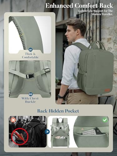 For Easyjet Cabin Bag 45x36x20 Underseat Travel Backpack Hand Luggage Bag — view 5