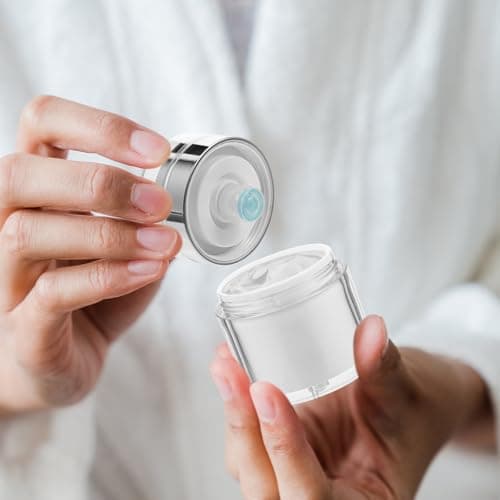 3pcs Ml Airless Pump Cream Bottle for Lotion and Moisturiser — view 5