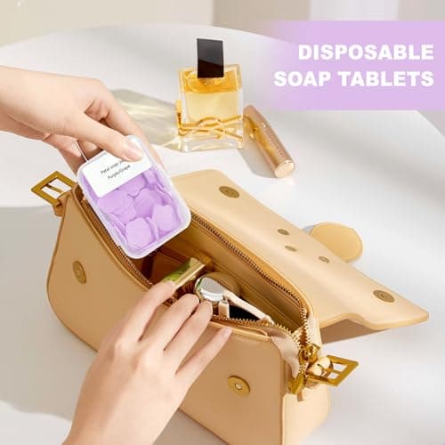 6Boxes Mini Travel Soap Paper Sheets — view 6