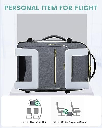 LOVEVOOK Travel Backpack Cabin Size for Women, Carry On Backpacks 45L — view 2