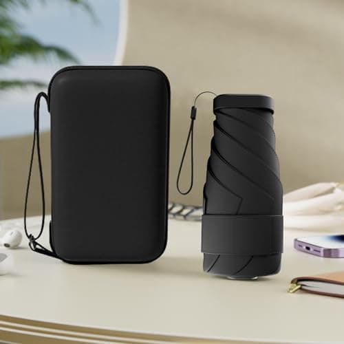 Copulan Mini Travel Umbrella, UPF 50+ Compact Fits in Purse — view 4