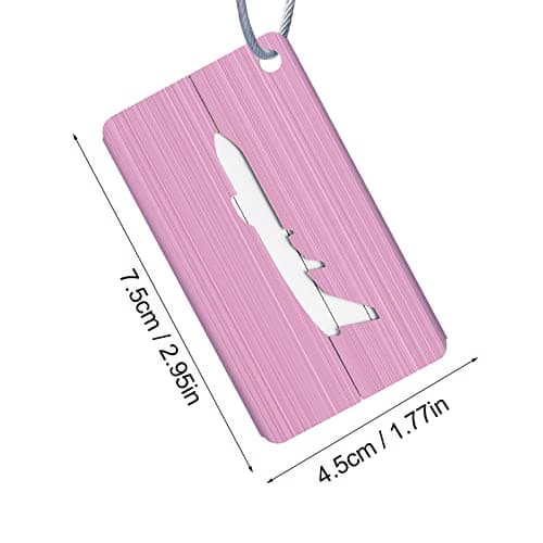 Travel accessories for quick-find luggage solution luggage with address aluminum suitcase travel bag organizer (Silver, One Size) — view 3