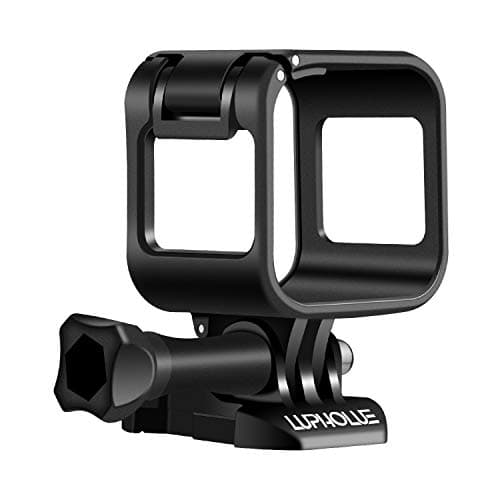 Lupholue Protective Housing Frame Cover Skeleton Case with Buckle & Thumb Screw Compatible with GoPro Hero 5/4 Session — view 2