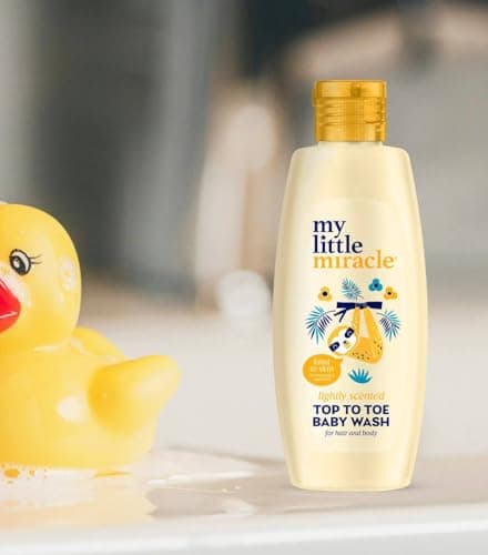 My Little Miracle Baby Gift Set | Lotion, Shampoo & Conditioner, Oil, Bath & Top to Toe Wash | Newborn Essentials & Baby Shower Gifts — view 5