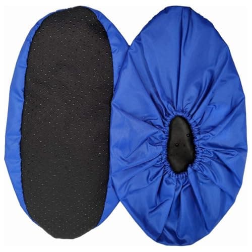 Qxckyag Shoe Covers 5 Pairs Reusable Waterproof Dustproof for Travel Use — view 3