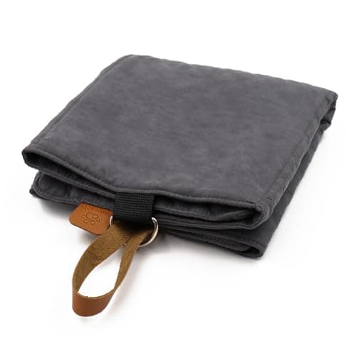 Paws&Co Dog Blanket for Travel, Foldable, Portable, Perfect for Camping, Picnic, Outdoor (Grey, 75 x 50 — view 6