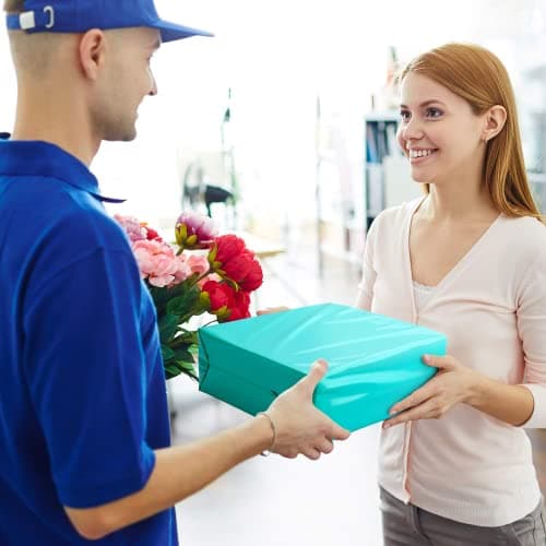 Switory Parcel Bags, Self Seal Bags Postal Bags for Clothes Shipping Bags Packaging Bags Assorted Mailers for Posting Mailing Bags Package Bags delivery Bags 12x16In (30.5x39.5cm) Teal Green, 100pcs — view 5