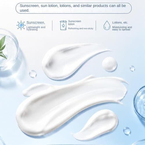 100ml Sunscreen Applicator Refillable - Sponge, Portable Travel Friendly Lotion Applicators for Children Adults Family | Sunscreens Lotion Applicator for Summer Vacation Beach — view 5