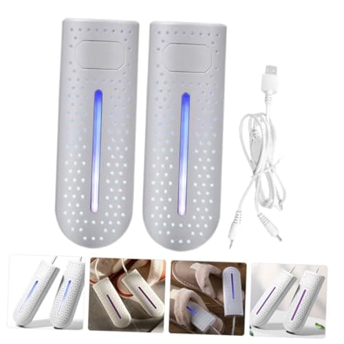 ANDRESLAD Electric Shoe Dryer Portable Boot Dryer Practical Shoe Deodorizer and Drying Tool for Sneakers Boots Home Dorm Hotel Travel Winter and Rainy Days — view 5