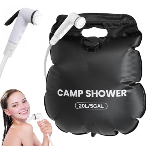 Generisch Portable Shower for Camping - 20L Solar Heated Outdoor Bath Set — view 5