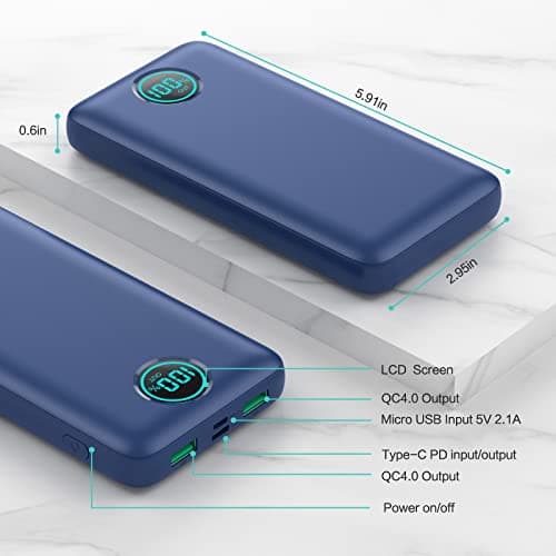 Power Bank Fast Charging, 26800mAh Portable Charger Battery Pack — view 2