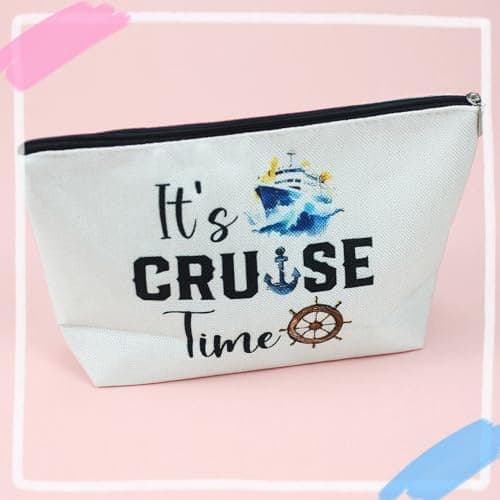 Cruise Essentials,It's Cruise Time Make up Organiser Makeup Case — view 3