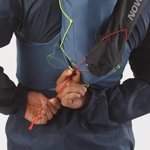 Salomon Custom Quiver Pole Holder - Easy Access, Ultra Lightweight, Compression Lace Stability, Hassle-Free Storage for Running & Hiking Poles — view 6