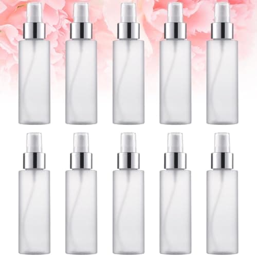 MOLUCKFU 10 Pack Plastic Spray Bottles 100ml for Travel and Outdoors — view 3
